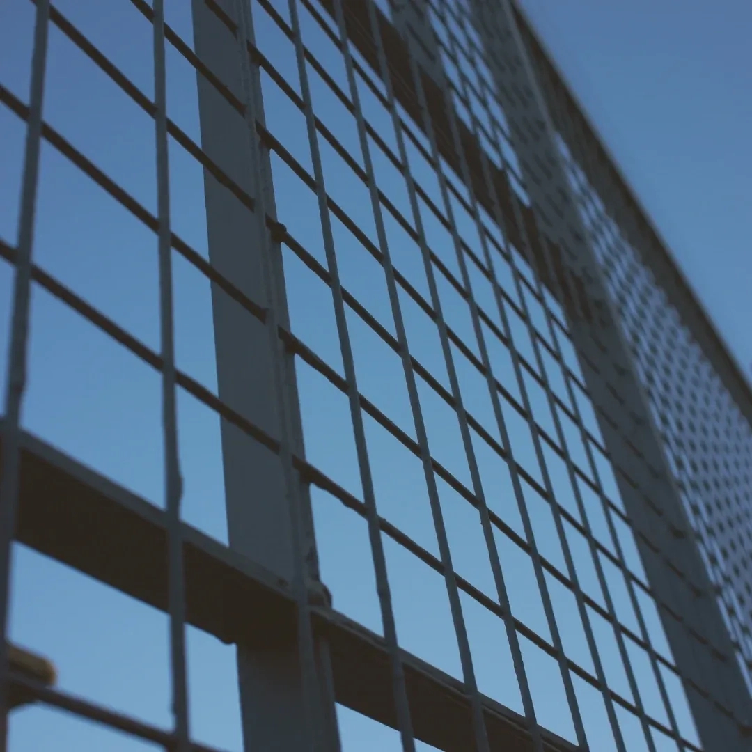 Justfence Welded Mesh Fence by Justfence : Colours available: Black 1 1