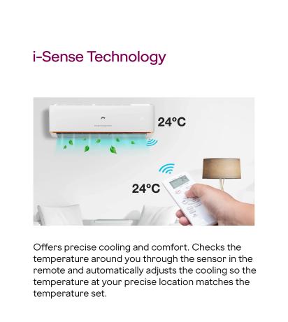 Godrej Split AC 1T SIC 12ATC3 PYB WVBG by Godrej Enterprises : Colours available: White 16 4