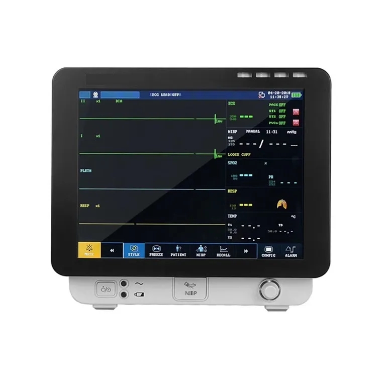 Sumit Surgical 5 Parameter Patient Monitor Black Color SSI-9500 by Sumit Surgical : Colours available: Black