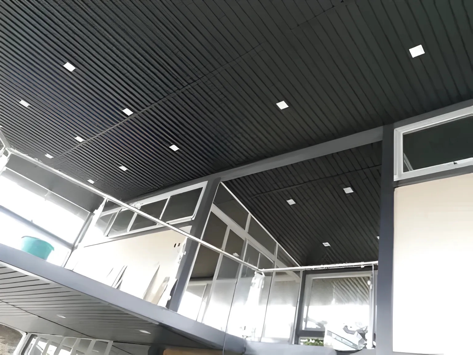 Vox Soffit - Graphite Panel by Vox : Colours available: Graphite