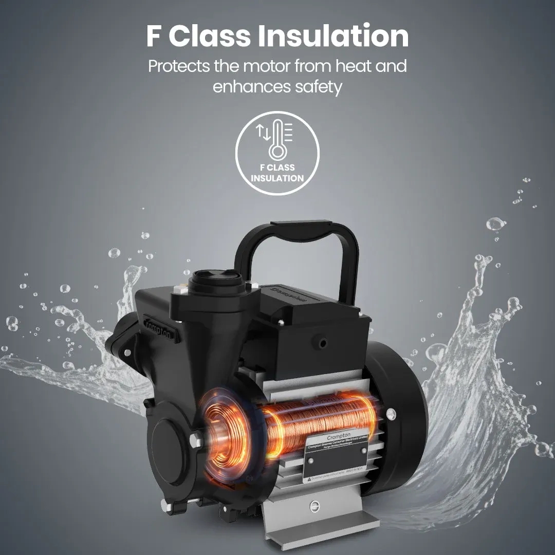 Crompton WIN DURA I - Mini Self Priming Regenerative Pump 1 HP - Agricultural Pump by Crompton : Colours available: Black, Silver 2 2