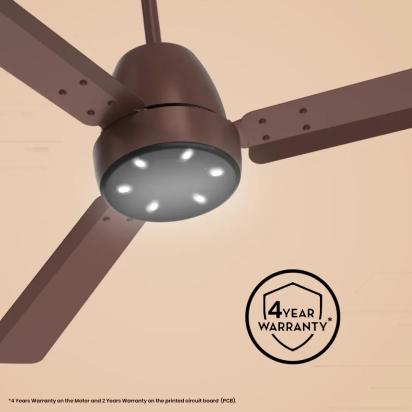 Crompton Energion NITEO BLDC Ceiling Fan - Matt Copper by Crompton : Colours available: AntiqueCopper 3 8