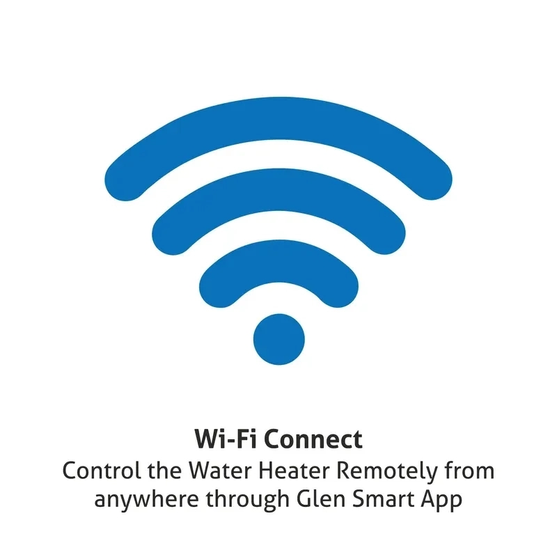 Glen Smart Water Heater 15 Litre WiFi Enabled, Digital Control, Android App from Anywhere 2000W (7055) 2