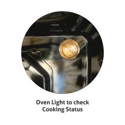 Glen Built in Oven Motorised Rotisserie Turbo Fan 78Ltr with Multi-function (660 MRT BL) 5