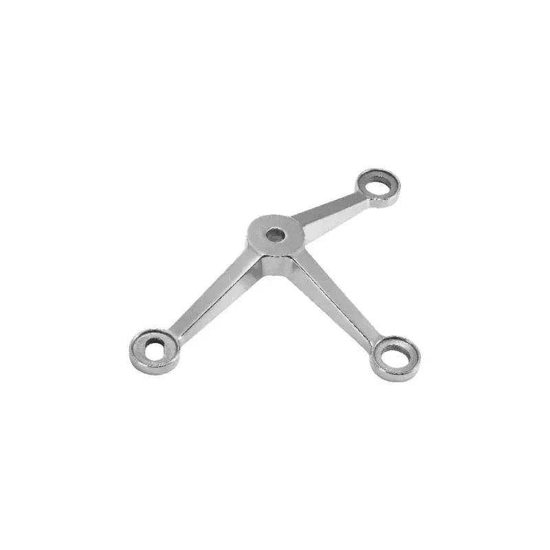 Ozone 3 Way Spider Without Fin | Finish: Satin Stainless Steel