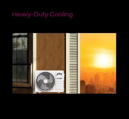 Godrej Split AC 1 TR 5 Star Inverter 5-Star Split ACs White (Chrome) by Godrej Enterprises : Colours available: White 3 4
