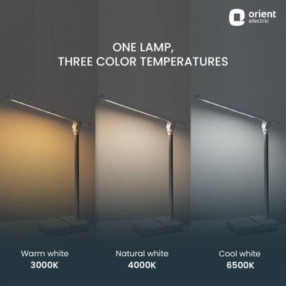 Orient Electric Linear Emergency Desk Lamp 3W by Orient Electric : Colours available: White 4 4