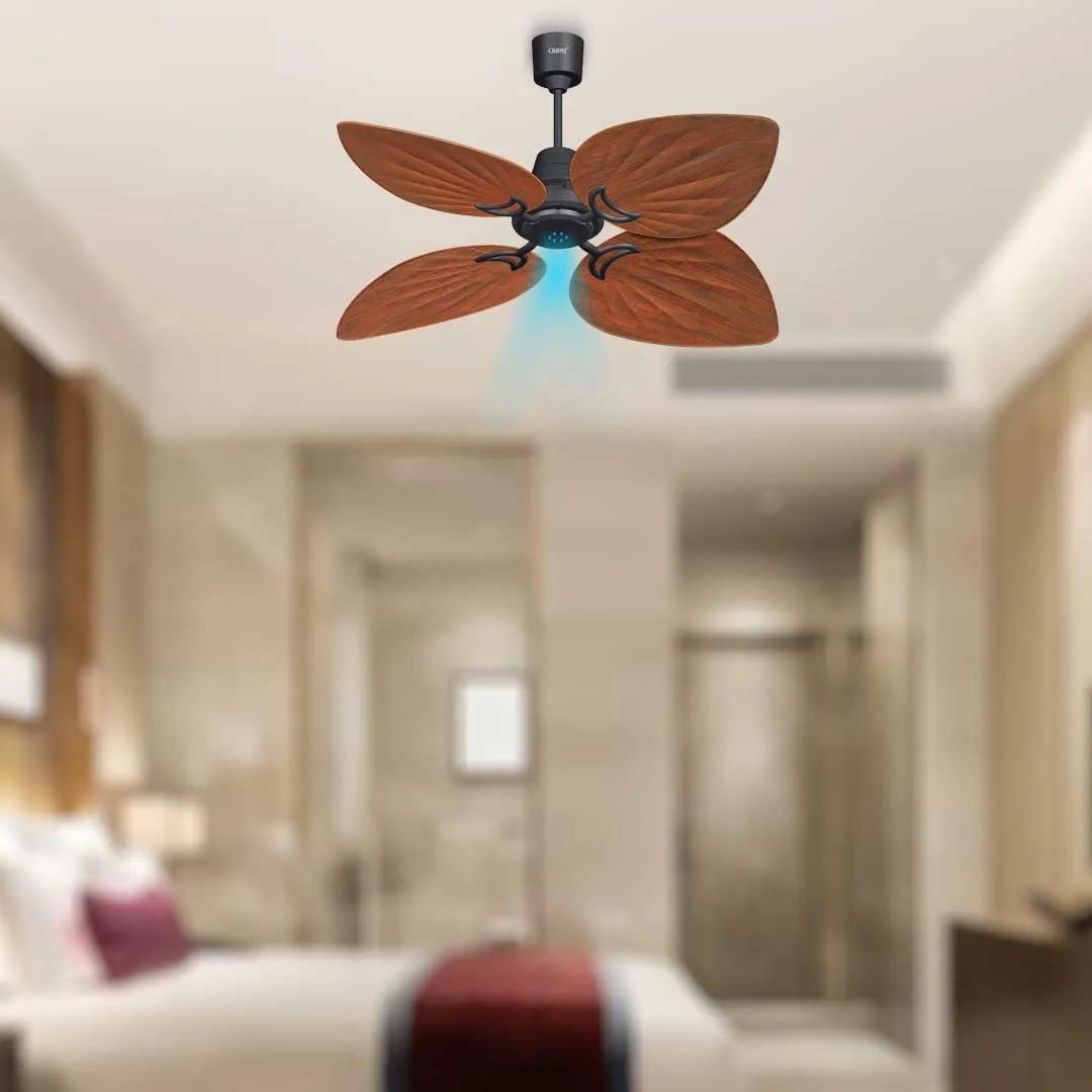 Orpat Luxury BLDC Green Leaf Plus Ceiling Fan-High Gloss Premium Finish-High Air Delivery with LED Indicators-Remote And Smart App Remote 1