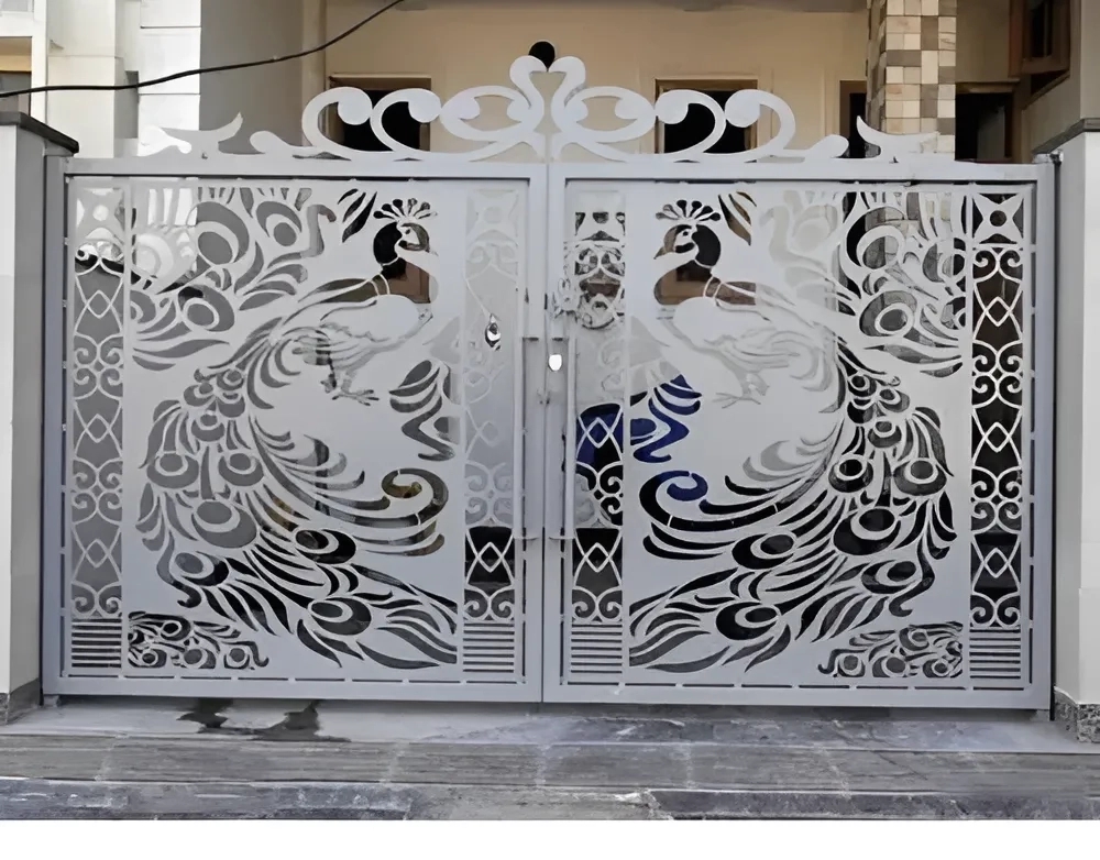 Tech CNC Laser Cut Metal Gates 067 by Mr.Tech for Residential, Industrial, Commercial