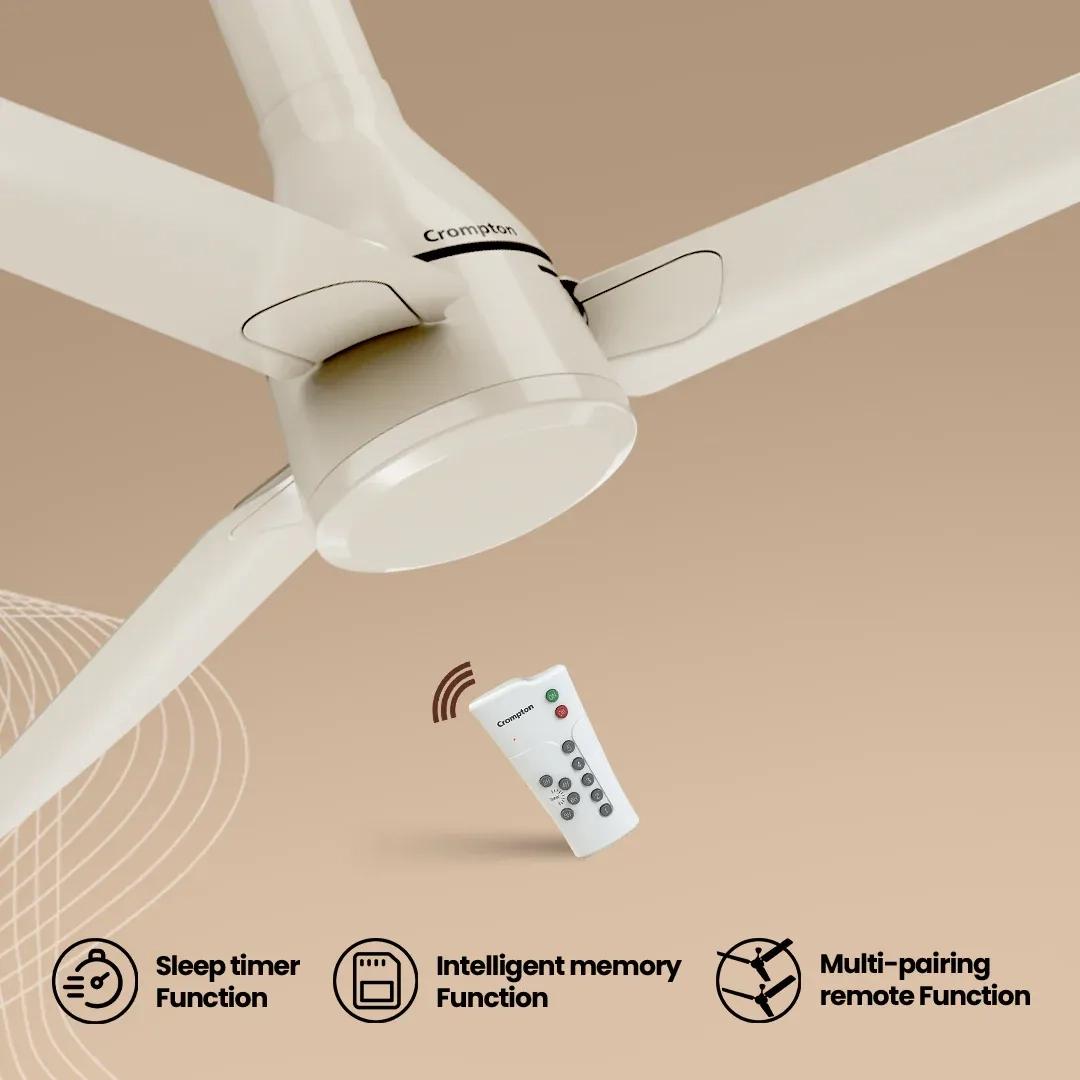 Crompton Energion Roverr BLDC Ceiling Fan - Champagne Gold 1