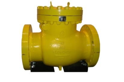 Flowchem Industries API 6D Check Valve by Flowchem : Colours available: Yellow
