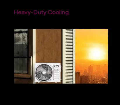 Godrej Split AC 1.5 TR 3 Star Inverter 3-star Split ACs White (Chrome) by Godrej Enterprises : Colours available: White 8 3