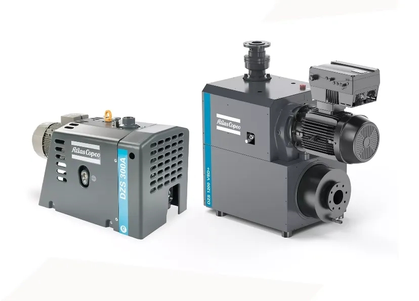 Atlas Copco Second Generation Dry Claw Vacuum Pumps by Atlas Copco : Colours available: DarkSlateGray