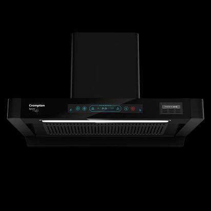 Crompton Sylvaire (Box) Chimney | Filterless 75CM by Crompton : Colours available: Black