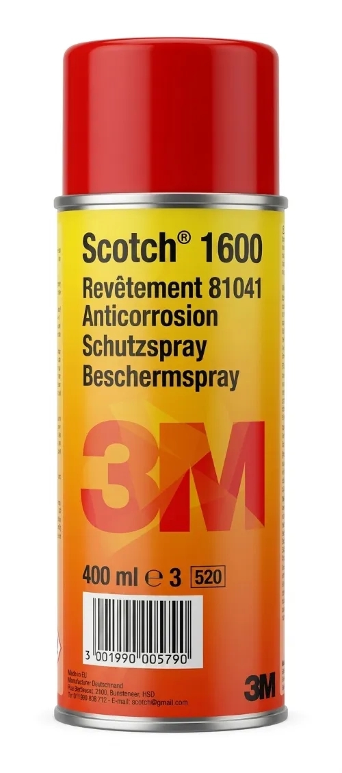 Scotch® 1600 Anti Corrosion Spray, 400 ml, 6ea /Case by 3M