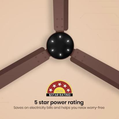 Crompton Energion NITEO BLDC Ceiling Fan - Matt Copper by Crompton : Colours available: AntiqueCopper 2 6
