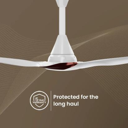 Crompton SilentPro Enso BLDC Ceiling Fans - Silk White by Crompton : Colours available: White 4 5