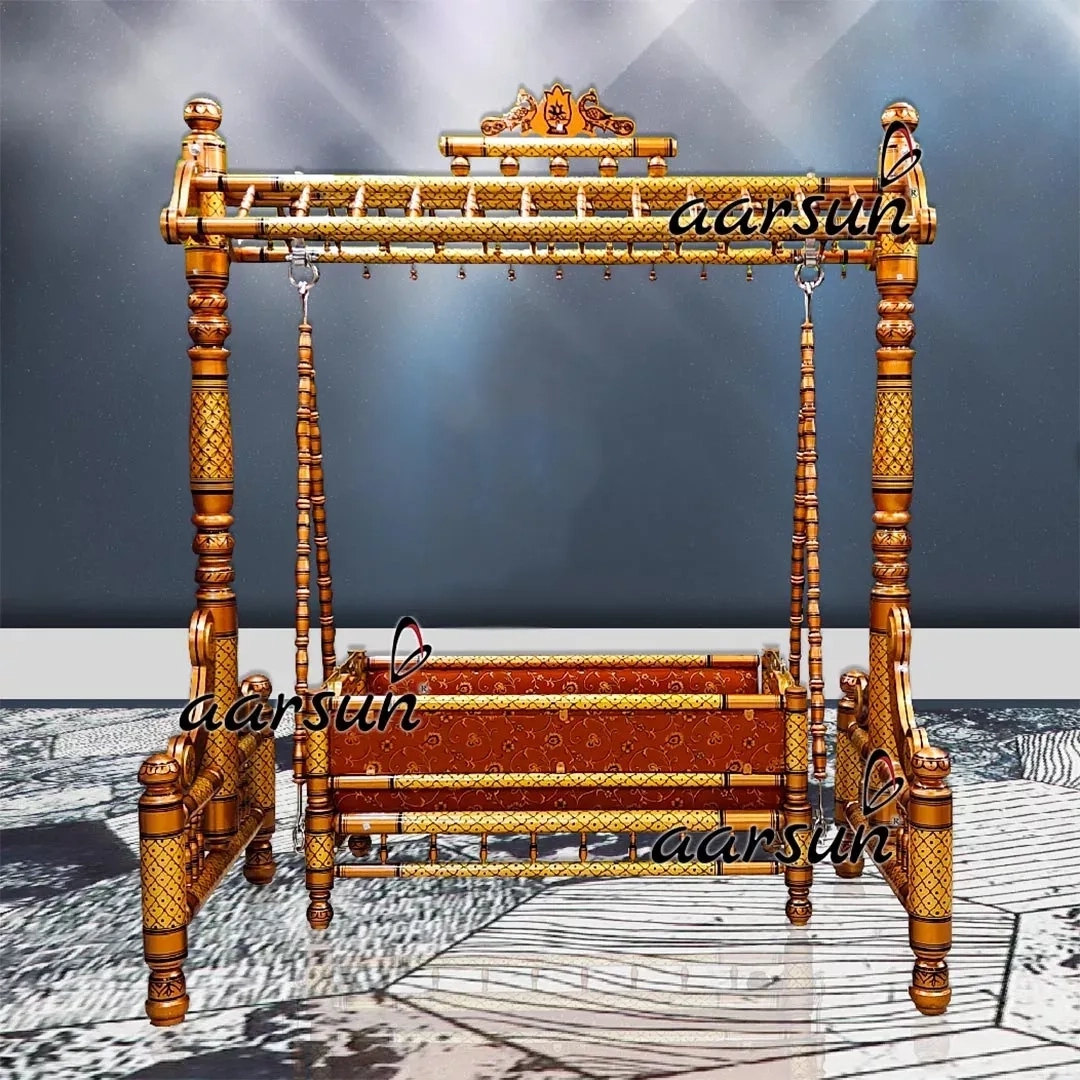 Aarsun 2 in 1 Indoor Jhula Swing & Palna Cradle