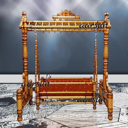 Aarsun 2 in 1 Indoor Jhula Swing & Palna Cradle