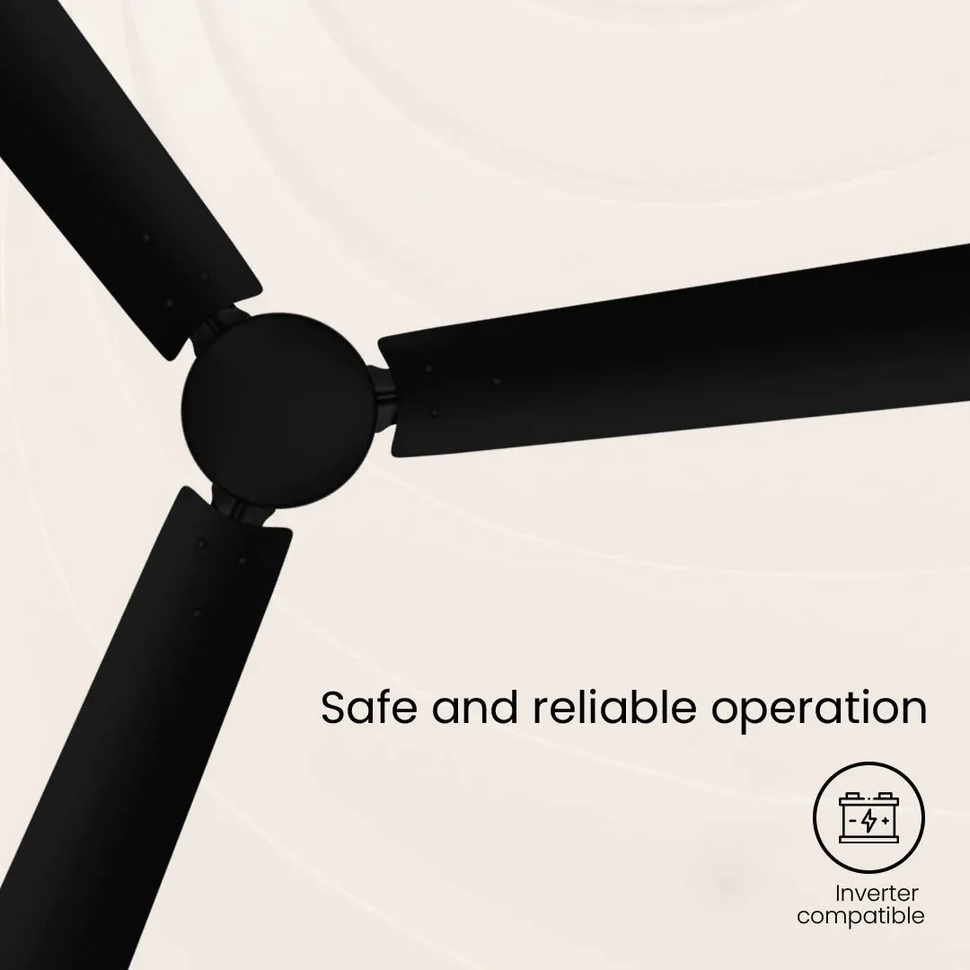 Crompton Energion Cookie BLDC Ceiling Fan - Metallic Magic Brown by Crompton : Colours available: WoodyBrown 1 6