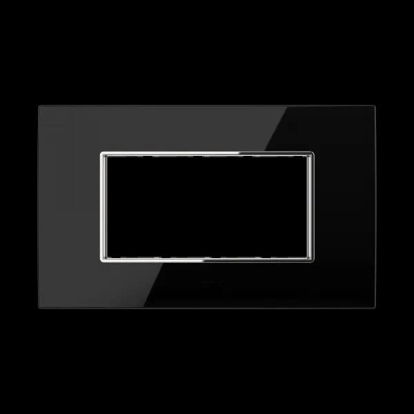 GM Modular Casaviva 4 M Cover Plate - PX SF 04 004-Black