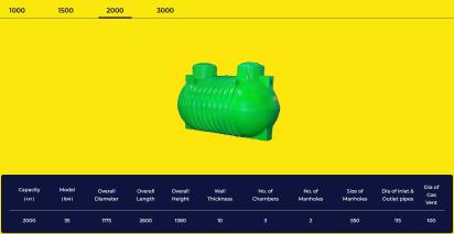 Aqua Tech Sewage Storage Tank 4