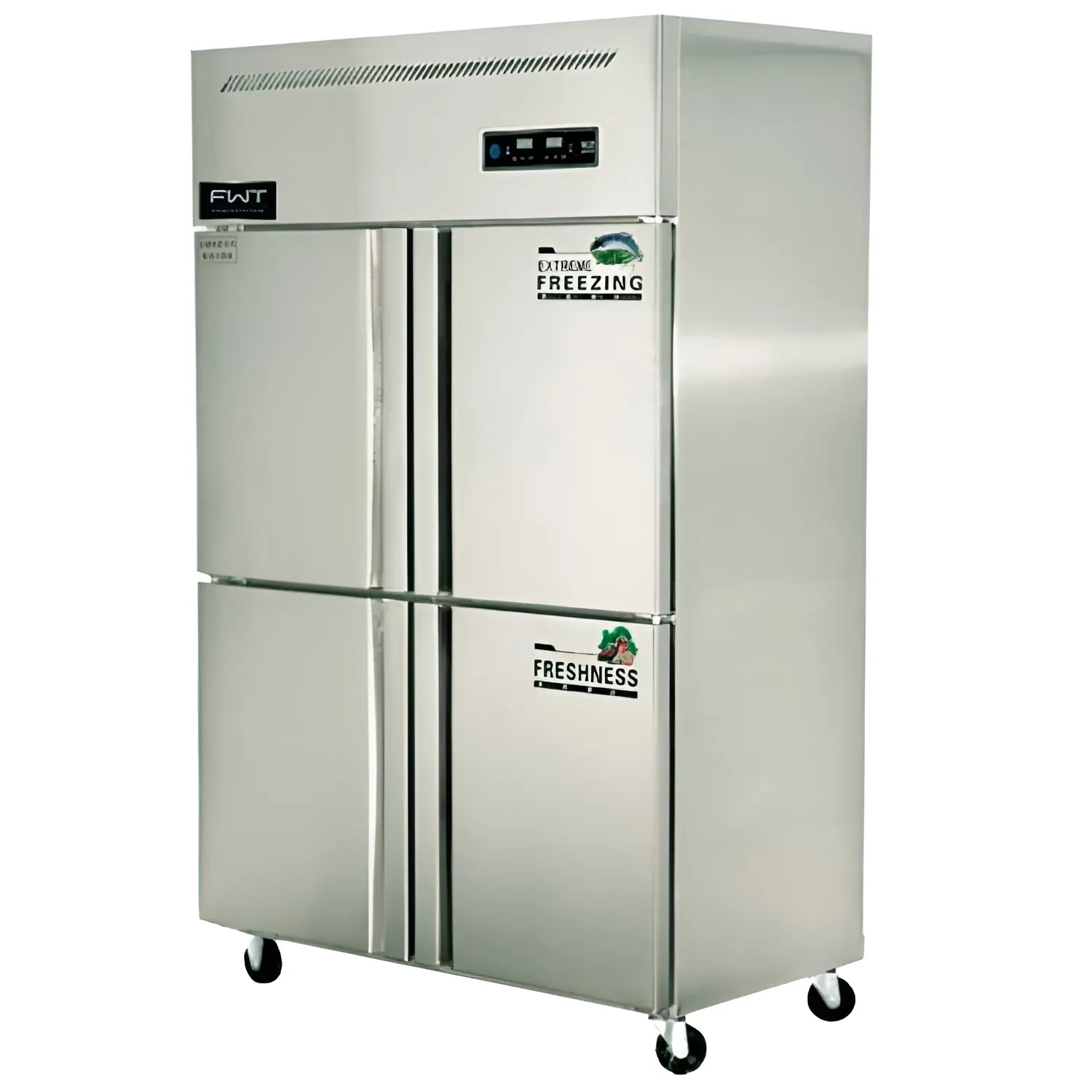 Fiber Water Technology 4 Door Refrigerator- Automatic 250lph RO Plant