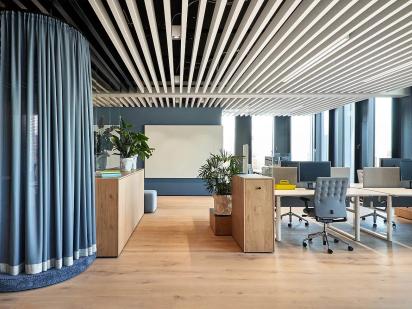 Durlum POLYLAM Vertical Baffle System by Durlum 8 8