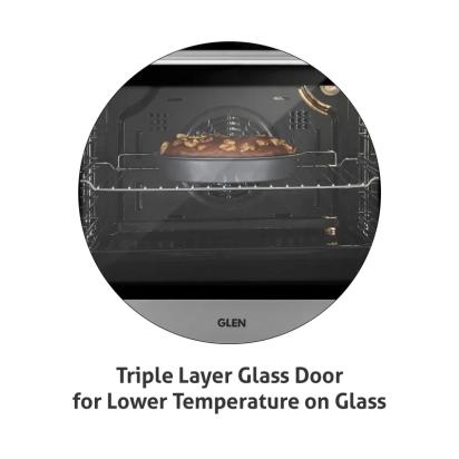 Glen Built in Oven Motorised Rotisserie Turbo Fan 70Ltr with 9 Multi-functions (651MRTSS) 3