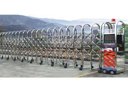 Avians Folding and Retractable Gates by Avians : Colours available: Silver 2 1