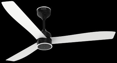 Fybros Aeris Pro Ceiling Fan - FF1104WB48 by Fybros : Colours available: White