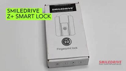 Z+ Smart Door Lock Fingerprint Padlock video thumbnail