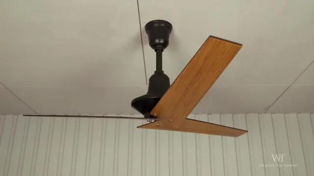 White Teak Espresso Morning Ceiling Fan video thumbnail