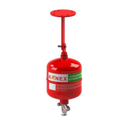 Kanex 10 Kg Automatic Modular Fire Extinguisher (Clean Agent Type Fe 36) by Kanex : Colours available: Red
