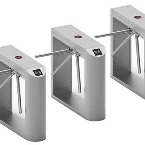 Dlux Tripoid Barrier / Turnstile by Dlux Automatic Doors : Colours available: Silver