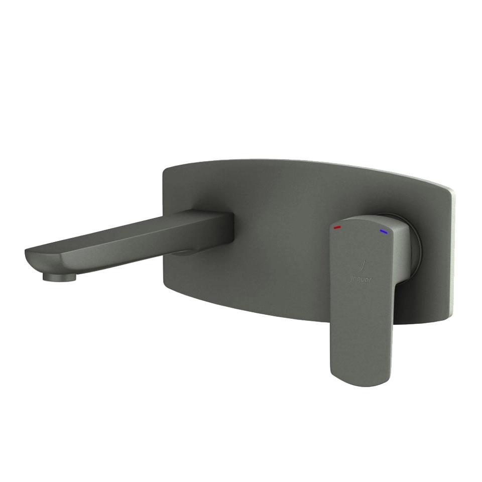 Jaquar Exposed Part Kit of Single Lever Basin Mixer Wall Mounted - Graphite KUP-GRF-35233NKPM
