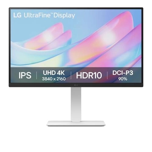 LG 68.58CM (27) 4K UHD UltraFine™ IPS Monitor - 27US550-W by LG : Colours available: White