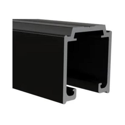 Ozone Linea Slim Frame (4507) Sliding Shower System (2+2) by Ozone : Colours available: Black 8