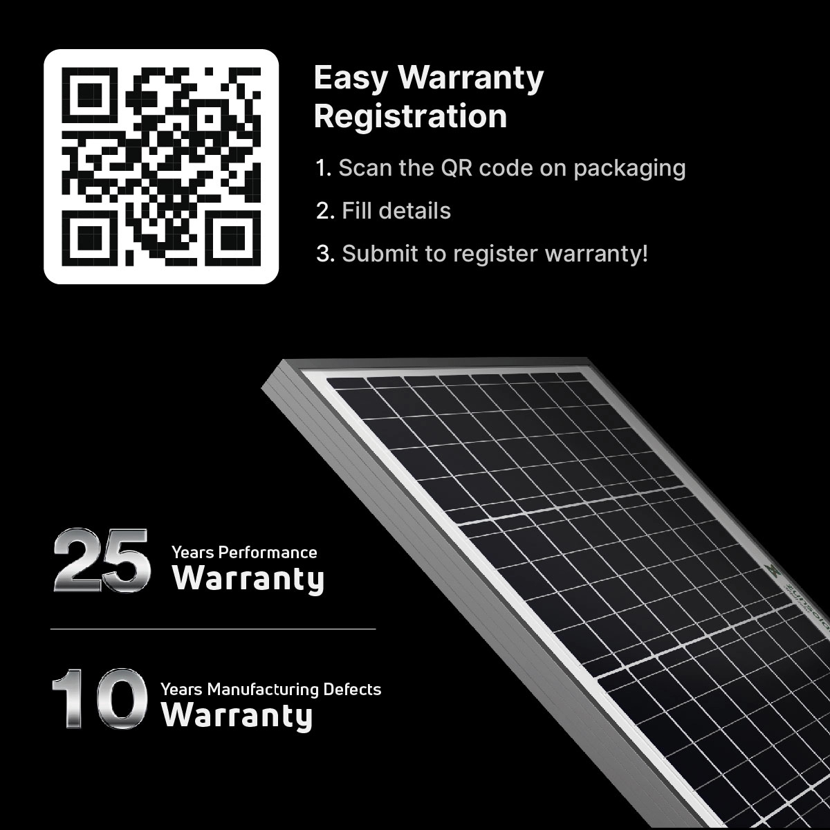 Zunpulse 550 Watt Monofacial Non DCR Mono PERC Solar Panel by Zunpulse 2 2