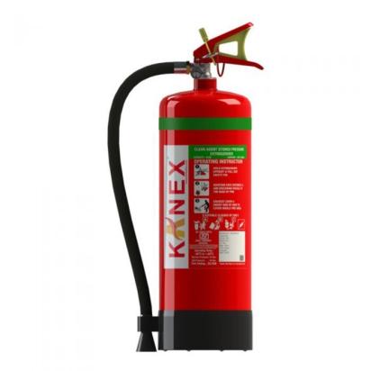 Kanex 6 Kg Clean Agent Fire Extinguisher (Hfc236Fa Based Portable Stored Pressure) by Kanex : Colours available: Red