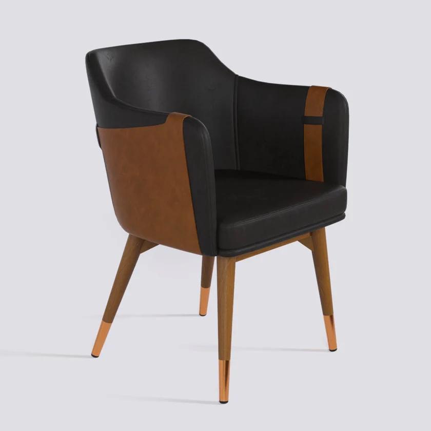 Omacme Snazzy Lounge Chair in Wooden Base - 1933