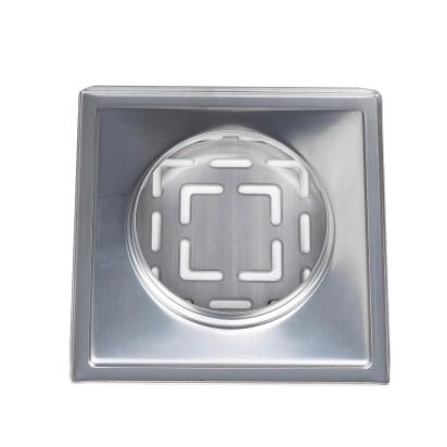 Aquieen 5x5 Inch Floor Grating / Drainer In Matte Finish | Fern Design & SS304 Drainer | Anti-Clog & Drain Cover & Kitchen by Aquieen : Colours available: Chrome 4 4