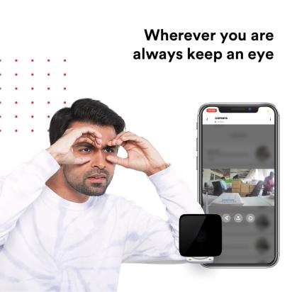 Zunpulse Smart Camera by Zunpulse for Indoor, Outdoor : Colours available: White 6 6