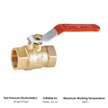 RN Forged Brass Ball Valve by RN Valves : Colours available: Gold 5 4