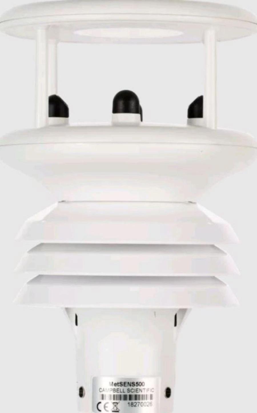 Compact Weather Sensor for Temperature, RH, Barometric Pressure, and Wind with Compass - METSENS500 1
