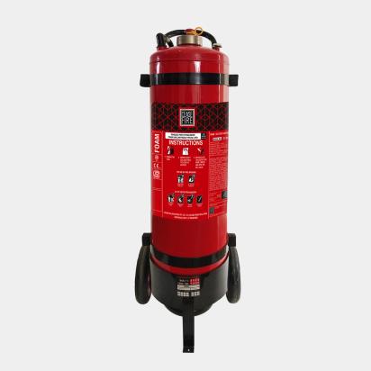 Ceasefire Foam Cartridge Type Wheeled Fire Extinguishers by Ceasefire : Colours available: Red