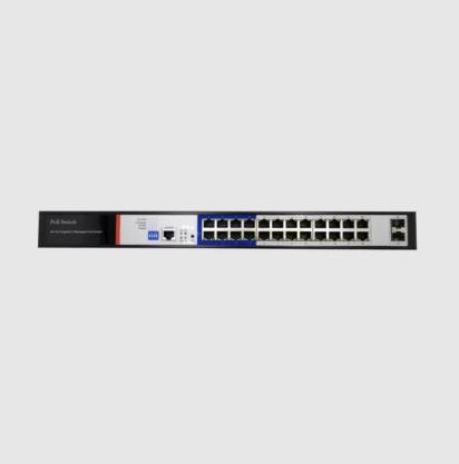 Trueview Port Layer 2 Managed AI PoE Switch by Trueview : Colours available: Black