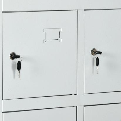 Nilkamal Magna 18 Personal Locker (Grey) by Nilkamal : Colours available: Grey 5 6