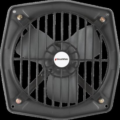 V1 Exhaust Fans by Great White Electricals for Kitchen, Bathroom : Colours available: Black