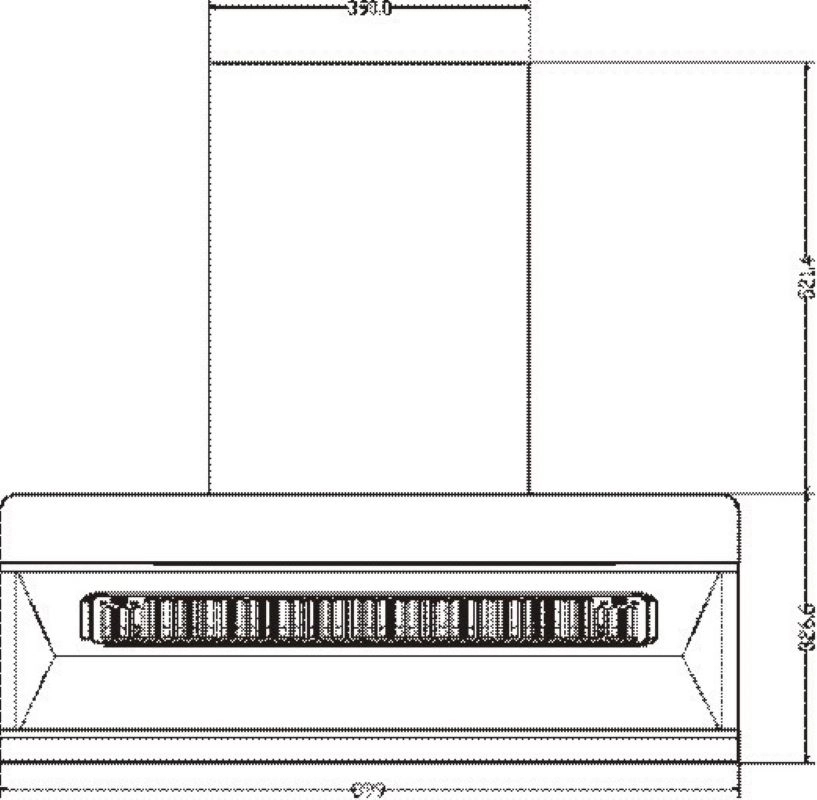 Moda Paradise - 90 Ventilation Chimney by Moda : Colours available: Black 1 1